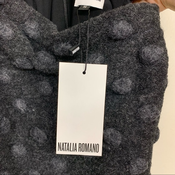 Natalia Romano NWT Wool Front Pencil Skirt Size S - Picture 6 of 9